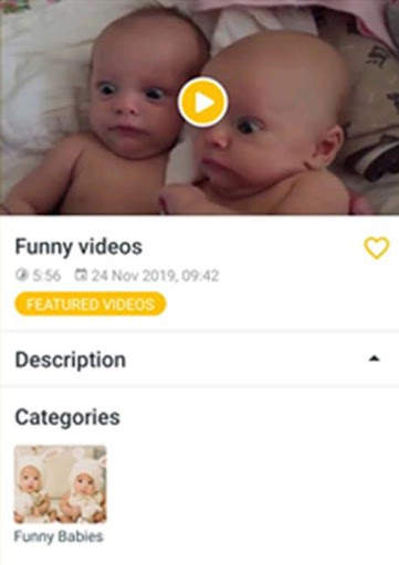Baby Funny Videos Watch Relax स्क्रीनशॉट 2