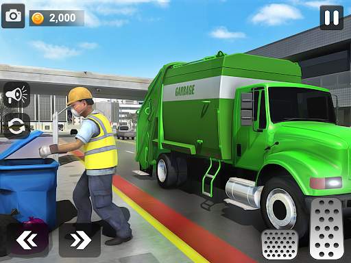 City Trash Truck Simulator: Dump Truck Games screenshot 9