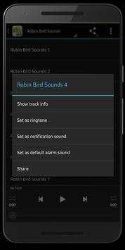 Robin Bird Sounds HD screenshot 4