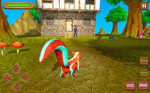 Squirrel Flying Simulator Family Game screenshot 1