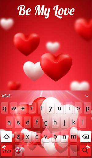 Be My Love Animated Keyboard + Live Wallpaper screenshot 2
