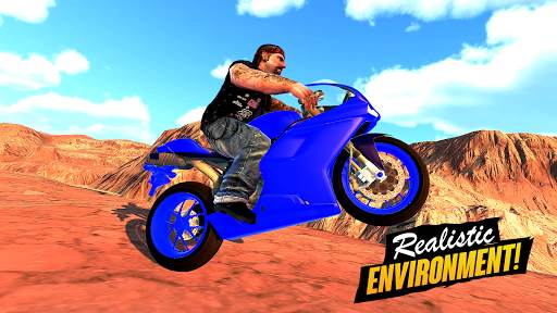 Dirt Bike Off-road Racing Stunt Motorcycle 3D Game screenshot 3