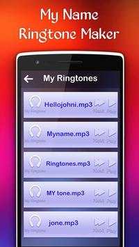 My Name Ringtone Maker screenshot 3