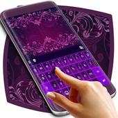 Purple Pattern Keyboard Theme 1.279.1.17