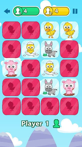 Where is my match? Memory Game Animals screenshot 2
