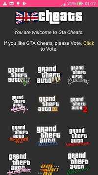 Gta Cheats screenshot 1