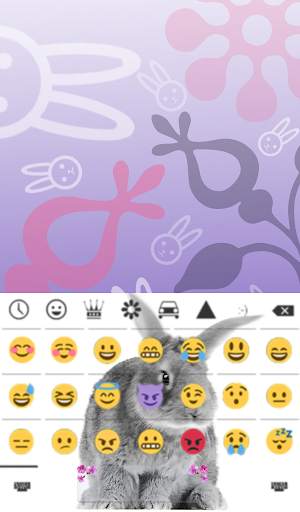 Cute Bunny Wallpaper Theme screenshot 4