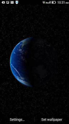 Dynamic Earth Live Wallpaper screenshot 4