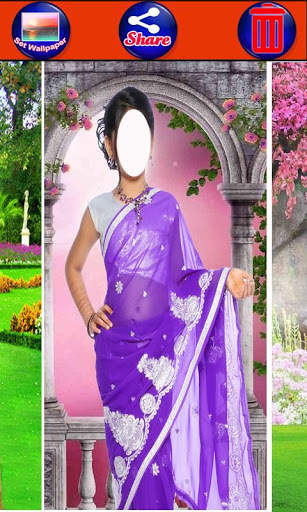 Kids saree photo suit screenshot 3