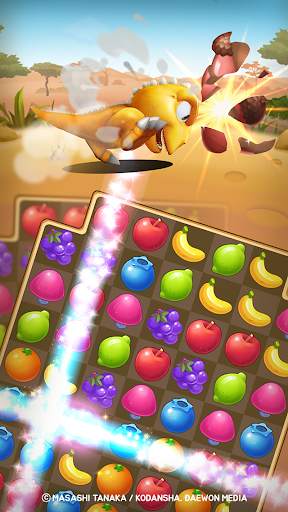 GON: Match 3 Puzzle | Dinosaur jungle adventure screenshot 1