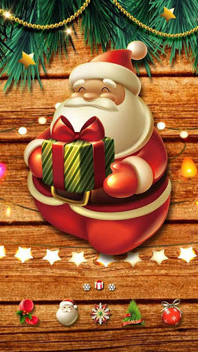 Merry Christmas Go Launcher Theme screenshot 3