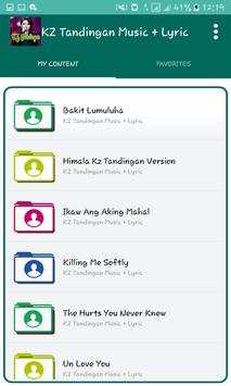KZ Tandingan  Music   Lyric screenshot 2