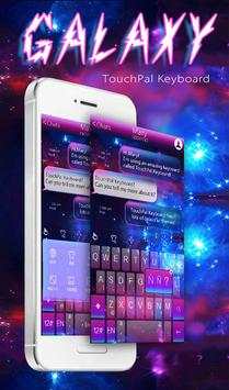 TouchPal Galaxy Keyboard Theme screenshot 1