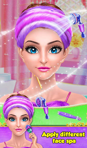 Girl Hair Do Design Salon Game screenshot 2