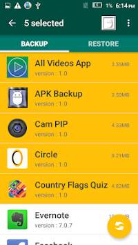 App Backup & Restore 2 تصوير الشاشة