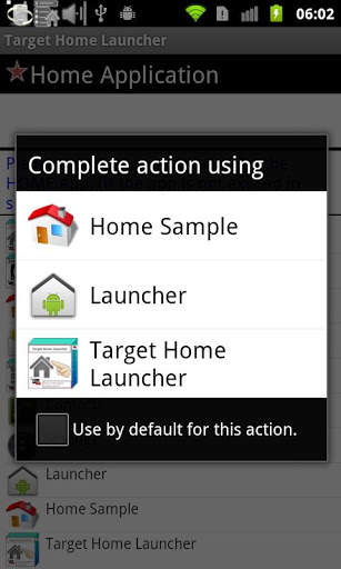 Target Home Launcher screenshot 1
