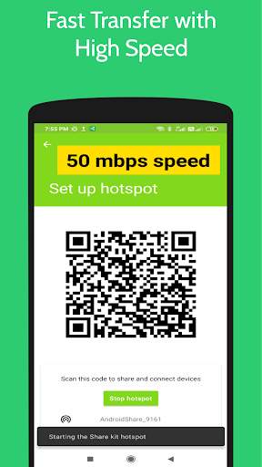 Share Kit - File Transfer, Share Apps & Video more screenshot 1