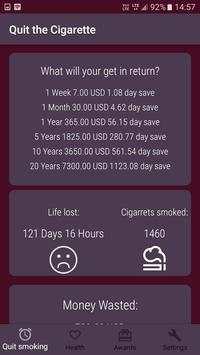 Quit the Cigarette screenshot 1