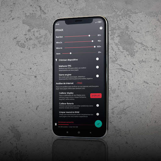 FFH4X - Sensitivity screenshot 3
