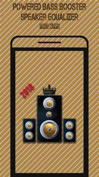 Powered Bass Booster & Speaker Equalizer screenshot 1
