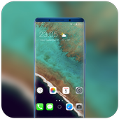 Theme for Phone XS IOS MAX beach sand icon