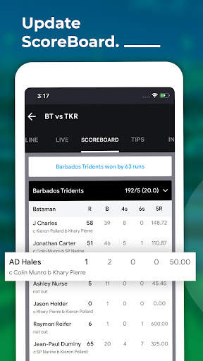 Vintage Cricket Fast Live Line screenshot 3