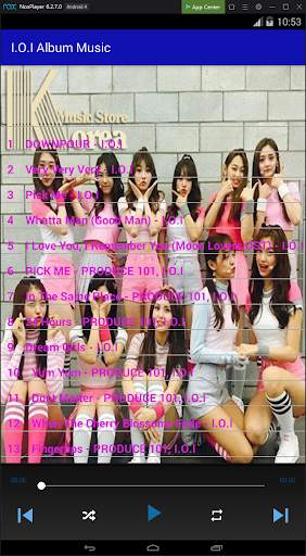 I.O.I Album Music screenshot 2