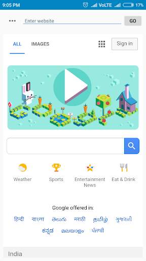Tanda Browser screenshot 1