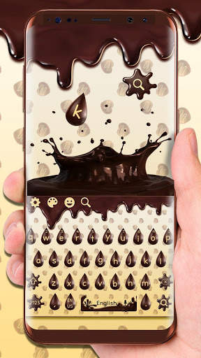 Chocolate Keyboard Theme screenshot 1