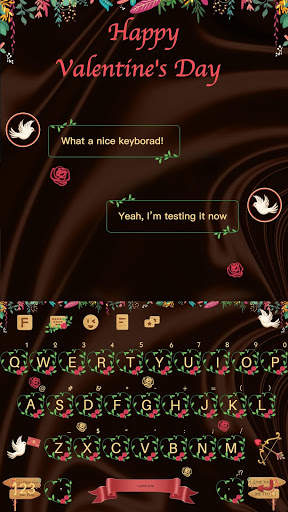Valentine's Day Keyboard screenshot 3