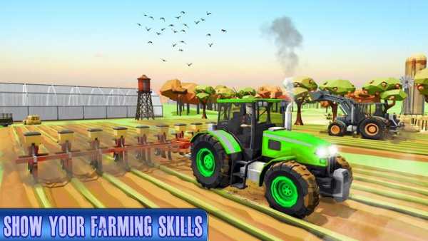 Real Tractor Farmer Simulator games 2020 screenshot 1