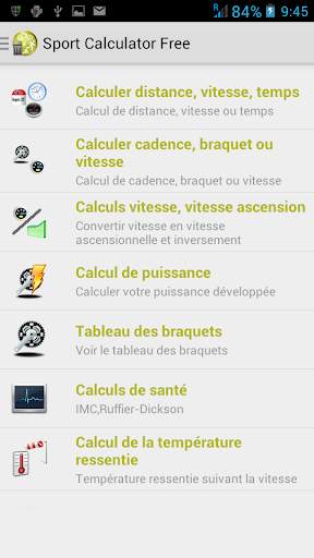 Sport Calculator Free screenshot 2