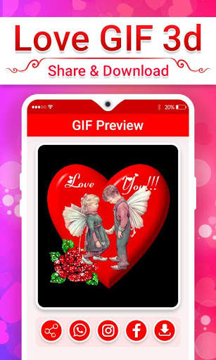 Love Gif 3D screenshot 3