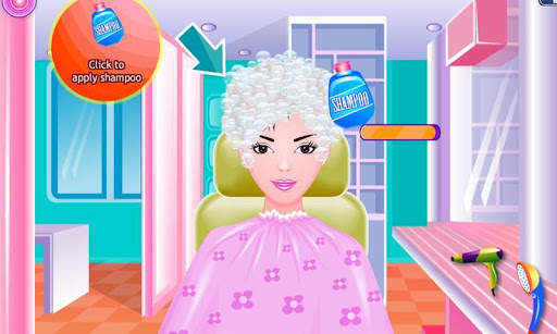 Free Girls Game Hair Salon screenshot 1
