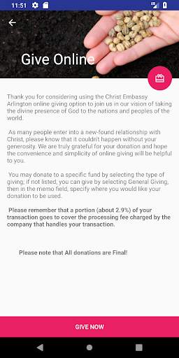 Christ Embassy Arlington screenshot 8