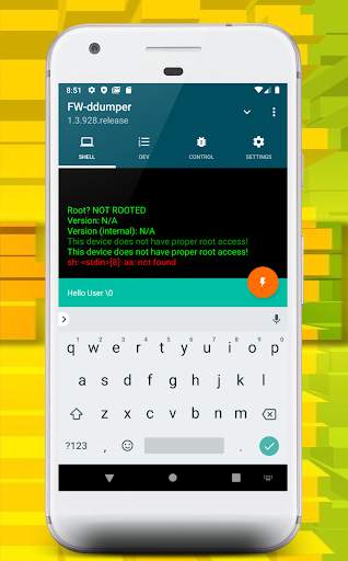 FW-ddumper Android Tool (Requires ROOT) screenshot 5