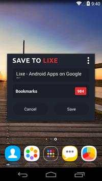 Lixe Bookmarks for UC Browser screenshot 2