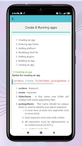 Learn hybrid Android app 3 تصوير الشاشة