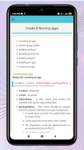 Learn hybrid Android app 3 تصوير الشاشة