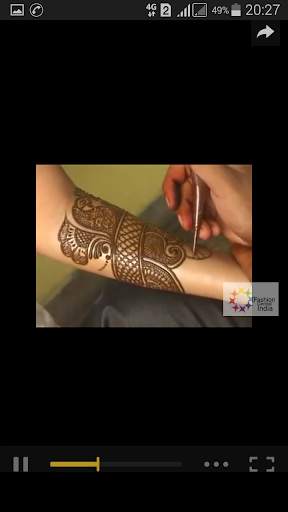 Mehndi Designs Videos screenshot 5