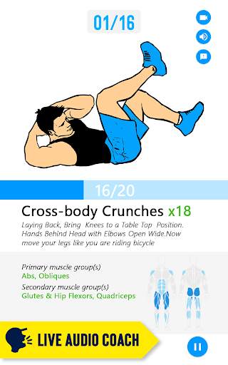 Six Pack in 30 Days - Abs Workout Lose Belly fat screenshot 12