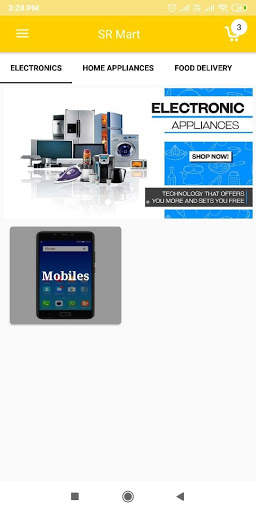 V Online Delivery App screenshot 2