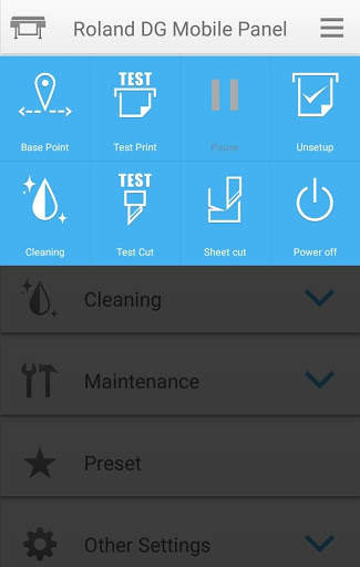 Roland DG Mobile Panel 2 screenshot 3