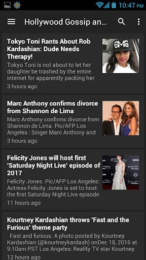 Hollywood News and Gossip screenshot 4