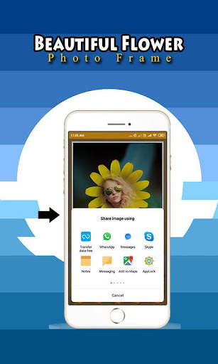 Beautiful Flower Photo Frame screenshot 1