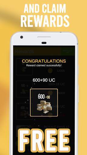 PUBGOLD - Free UC & Royale Pass New State screenshot 3