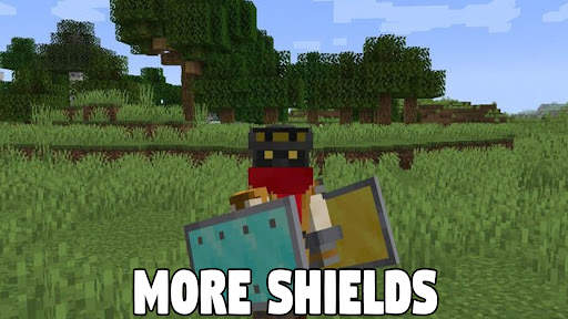 More Shields Mod Minecraft PE screenshot 3