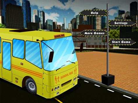 School Bus Parking 3D screenshot 2