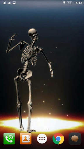 Rap Dancing Skeleton LWP स्क्रीनशॉट 6
