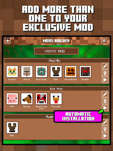 Mods Builder for Mine PE screenshot 7